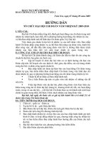 Hướng dẫn đại hội chi đoan