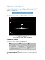 Vùng chọn trong Photoshop(phần 1)