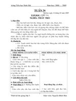 giáo án 5 tuàn 26