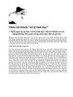 THÔN NỮ TRỞ THÀNH NÔ LỆ