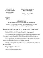 HƯỚNG DẪN SỬ DỤNG  TIÊU CHUẨN ĐÁNH GIÁ CHẤT LƯỢNG GIÁO DỤC TRƯỜNG TRUNG HỌC CƠ SỞ