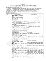 Giáo án địa lý 5 cả năm