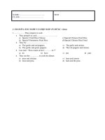 kiem tra 1 tiet lan 1 lop 8