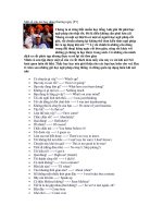 Mot so cau noi hay dung thuong ngay