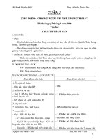 Giáo án lớp 4 tuần 3 năm học 2009-2010