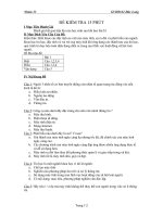 de kiem tra 15 phut lop 12