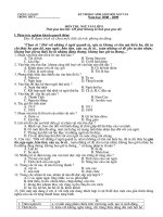 Đề chọn HSG Ngữ văn 8