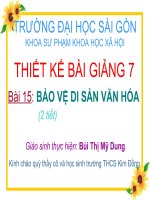 bai 15-Bao ve di san van hoa tiet 1