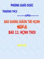 Tiết 20 Hình thoi