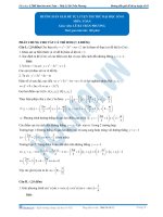 hướng dẫn giải đề tự luyện thi thử đại học số 01 môn toán