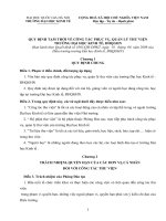 Quy định về công tác thư viện - ĐH Kinh tế, ĐH Hà Nội