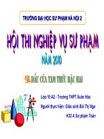 Dau cua tam thuc bac hai (Chuan).ppt