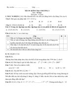 Kiểm tra đại số chương 1