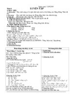 TU CHON TOAN 8(TIET8) DUNG CHUAN