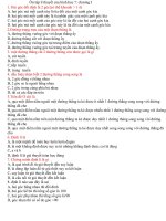 ôn tập lí thuyết hình học 7