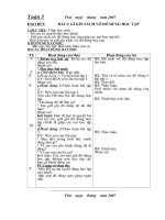 Giáo án lớp 1 tuần 5+6