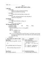 bài: Đo thể tích chất lỏng