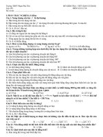 Đề kiểm tra 10 Co bản