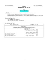 Giáo án Đại số 9 chương 1