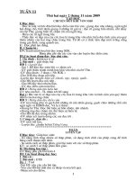 Giao an lop 5 Tuan 11 Buoi 1