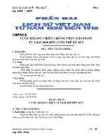 Giáo án lịch sử 8_HK 2 (2 cột)