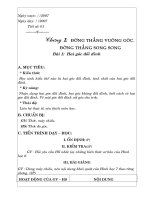 giáo án Đại Số 7 chi tiết