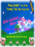 bài : luyện tập tiết 30