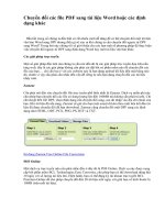 Chuyển đổi các file PDF sang tài liệu Word hoặc các định dạng khác.doc