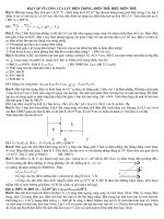 Bài tập tĩnh điện học