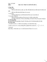 Giải tích 12 tiết 3