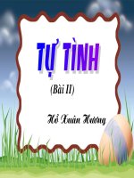 tự tình II - Hồ Xuân Hương