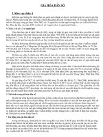 Già hóa dân số - Tư liệu địa lí phổ thông