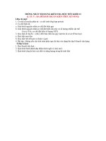 NỘI DUNH KIỂM TRA 1 TIÉT 12