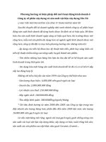 Phương hướng và biện pháp đổi mới hoạt động kinh doanh ở Công ty cổ phần xây dựng và sản xuất vật liệu xây dựng Yên Từ