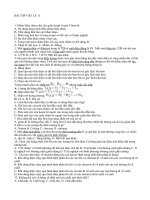 Bài tập vật lý 11