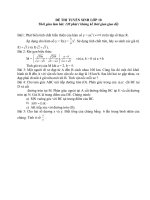 DE TUYEN SINH VAO LOP 10 - GP