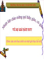 Tiết 30 Đại số 8 Thi GV Giỏi 2008