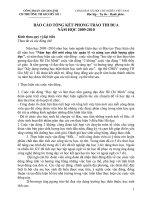 Báo cáo và phát động thi đua 2010-2011