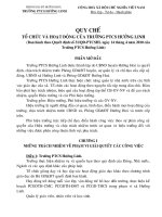 quy che hoat dong huong linh