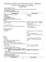 Giáo án Toán 4 tuần 8