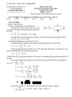 HD giải đề thi TS vào 10 THPT Ninh Bình năm học 2009-2010 môn Vật lý