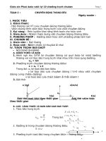 Giáo án phụ đạo tuần 1