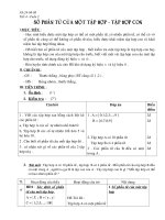 Giáo án toán 6 (4 cột rất hay)