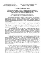 Chuong trinh hanh dong cua truong hoan chinh 