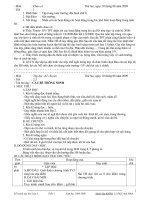 KHBH Chuẩn KT, KN tuần 1 lớp 3