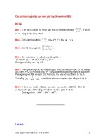 Tài liệu bồi dưỡng HSG9