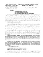 Hướng dẫn Nhiệm vụ năm học 2009 - 2010