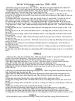 Dề thi Violym pic Lớp 4 Từ vòng 4- vòng 25