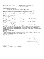 đề kiểm tra toán 7 ki 1