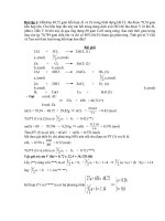 Bài tâp hay giai theo nhiều cách